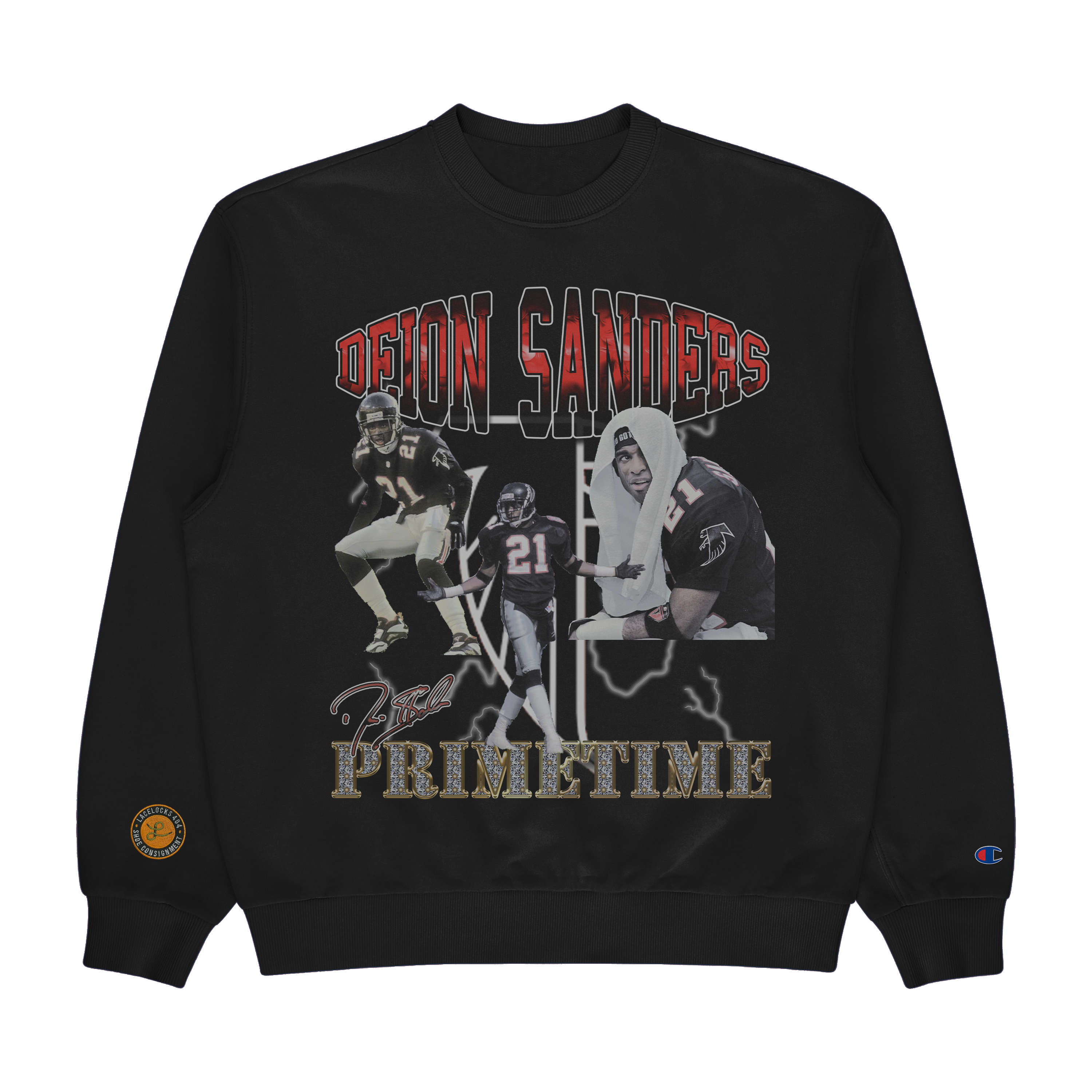 Lacelocks ‘Prime Time’ Falcons Crewneck